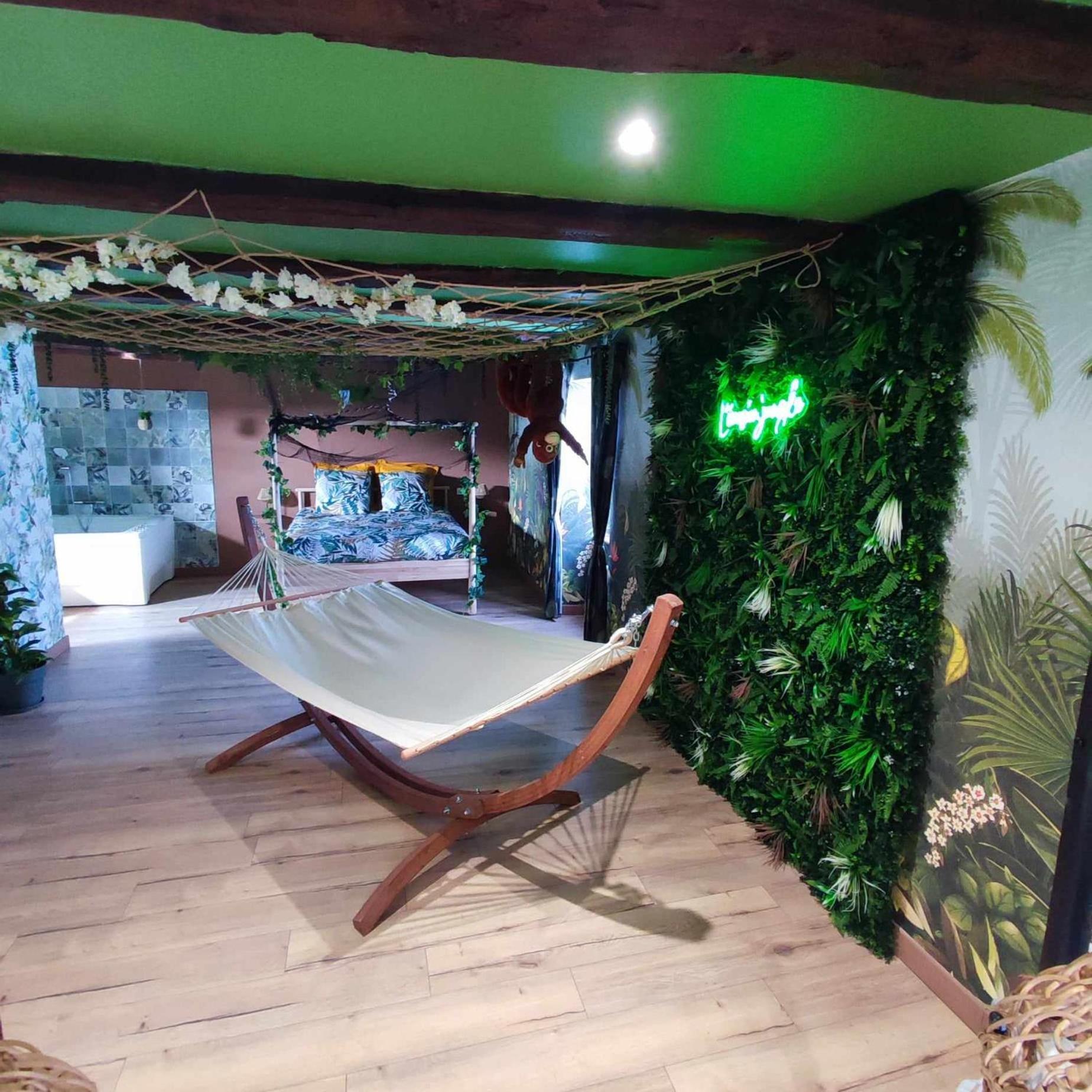 L'Evasion Jungle Appartement Saint-Pierre-de-Plesguen Buitenkant foto