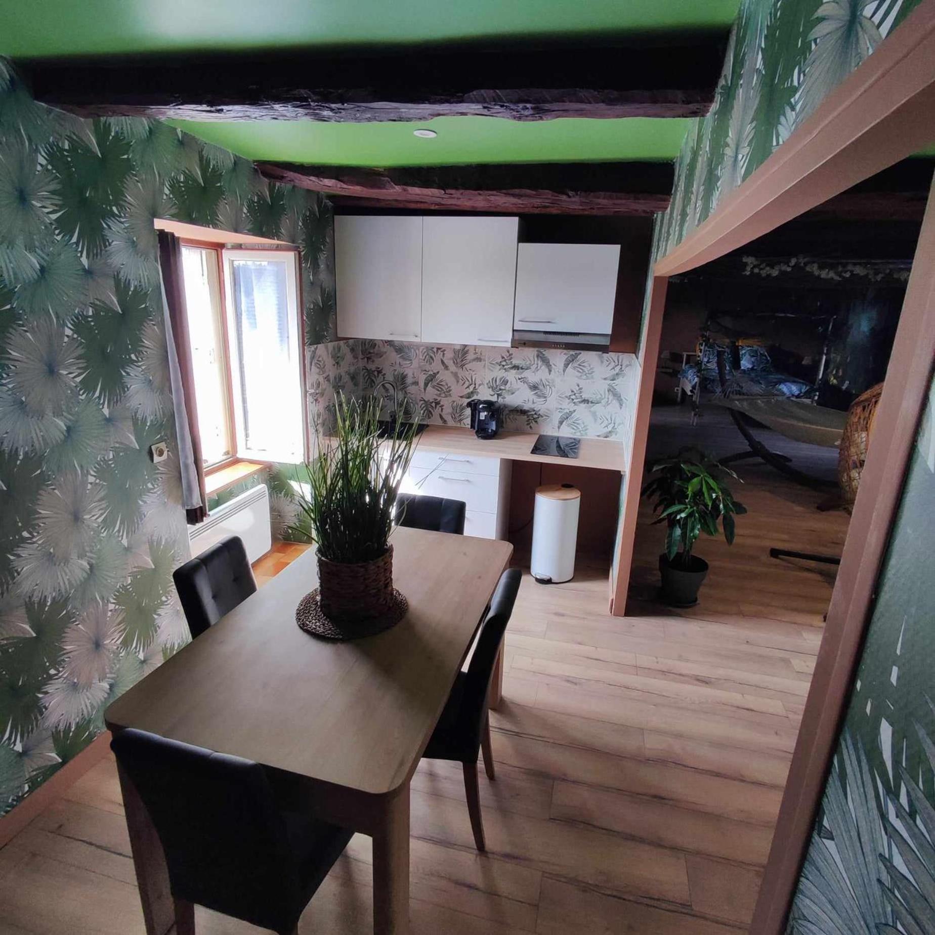 L'Evasion Jungle Appartement Saint-Pierre-de-Plesguen Buitenkant foto