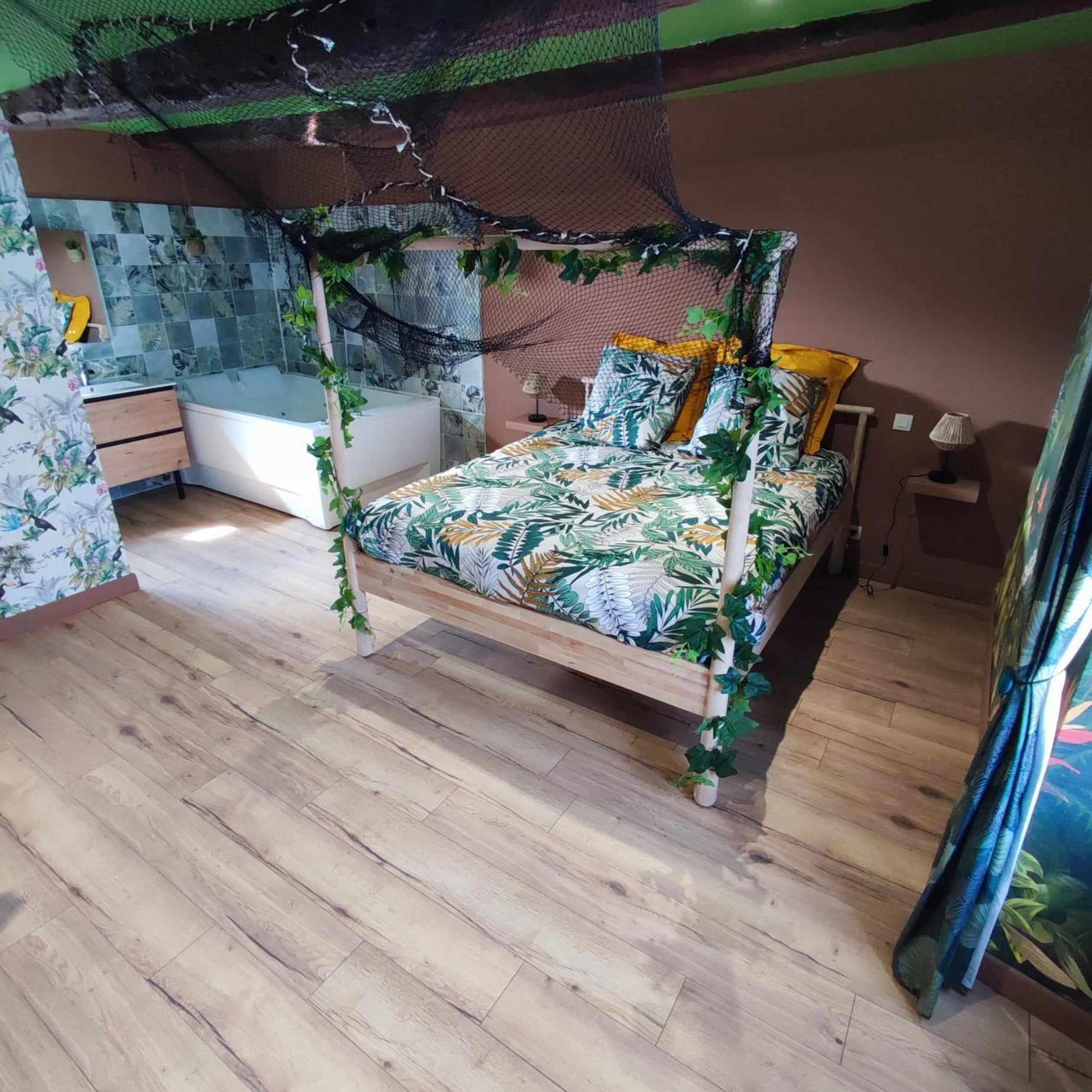 L'Evasion Jungle Appartement Saint-Pierre-de-Plesguen Buitenkant foto