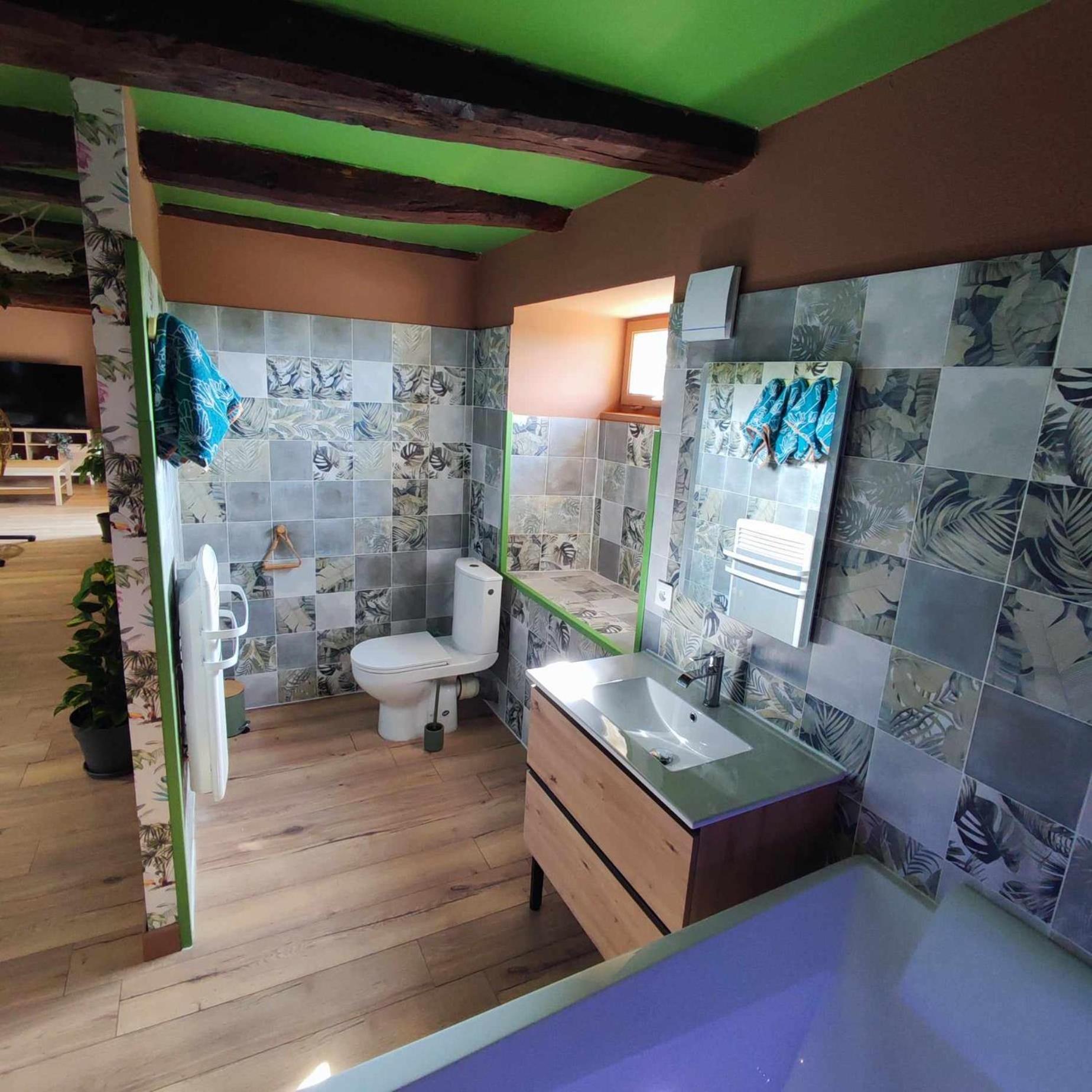 L'Evasion Jungle Appartement Saint-Pierre-de-Plesguen Buitenkant foto