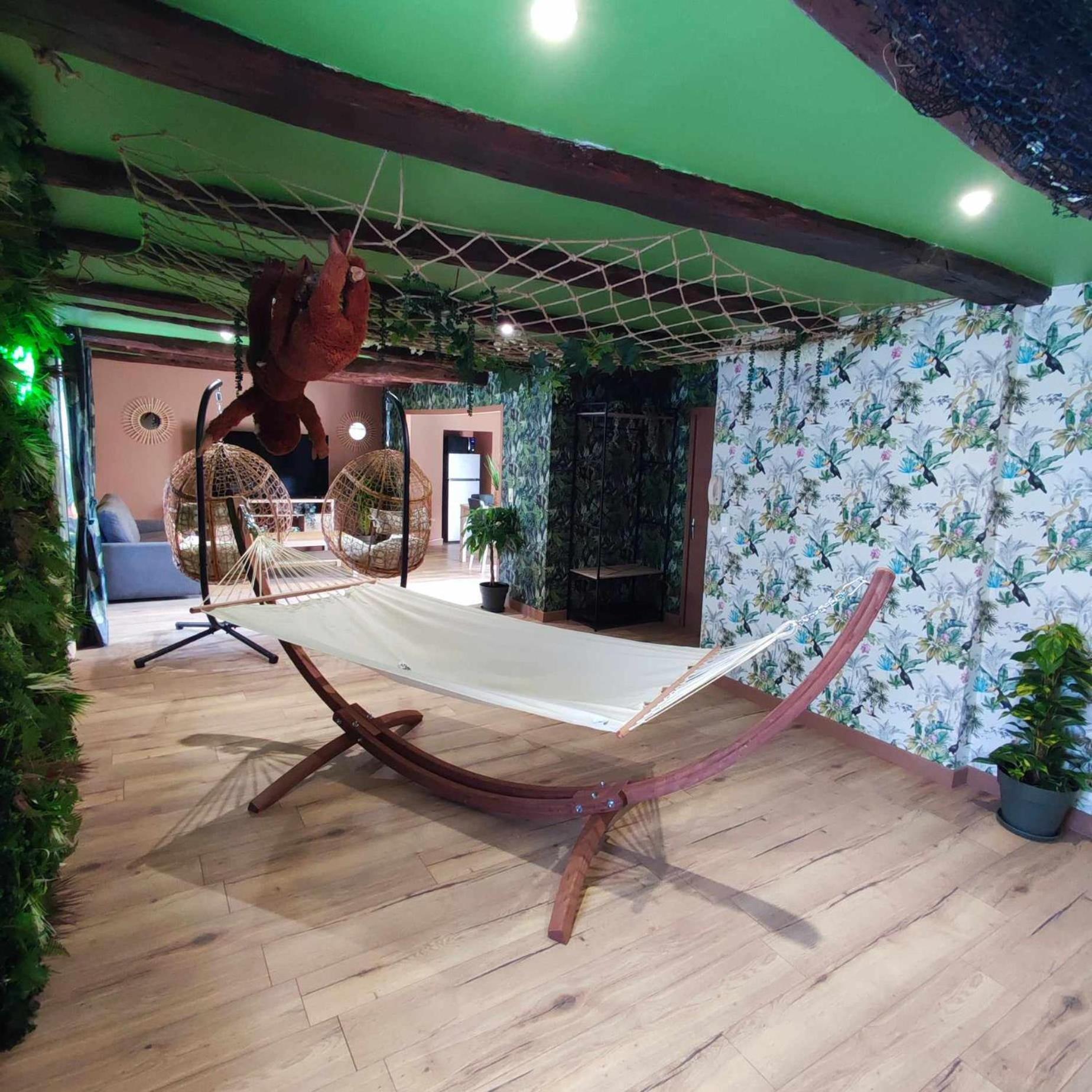 L'Evasion Jungle Appartement Saint-Pierre-de-Plesguen Buitenkant foto